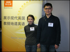 王余愉（左）和李陆洋