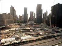 محل سابق برج های دوقلو در نیویورک