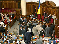 У Верховній Раді цього скликання вже відбувалися протистояння і блокування