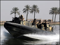 نيروی دريايی بريتانيا در اروند رود