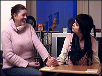 Terri Harding and Maddie