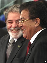 Lula e Nicanor Duarte