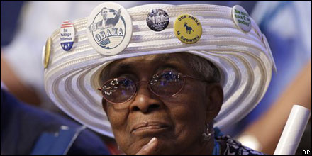 Delegada demócrata en Denver