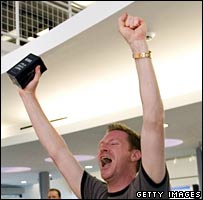 Một người mua hàng ở Houston, Texas