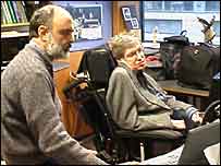 अरुण मेहता स्टीफ़न हॉकिंग के साथ