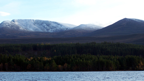 Snowy hills