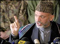 افغان صدر حامد کرزئی