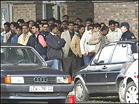 फ्रांस-स्पेन सीमा पर भारतीय और पाकिस्तानी