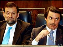 Маріано Рахой і Хосе Марія Азнар