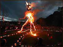 'Green Man Pyrotechnics' by Chris Senior