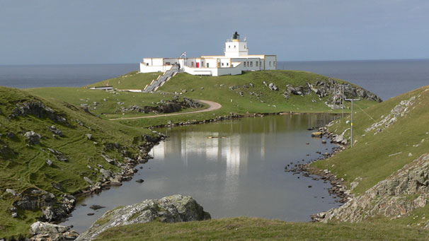 Strathy Point lighthouse