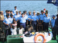 Arrested boat (photo LR Jegadheesan)