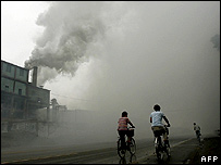 Çin'de hava kirliliği