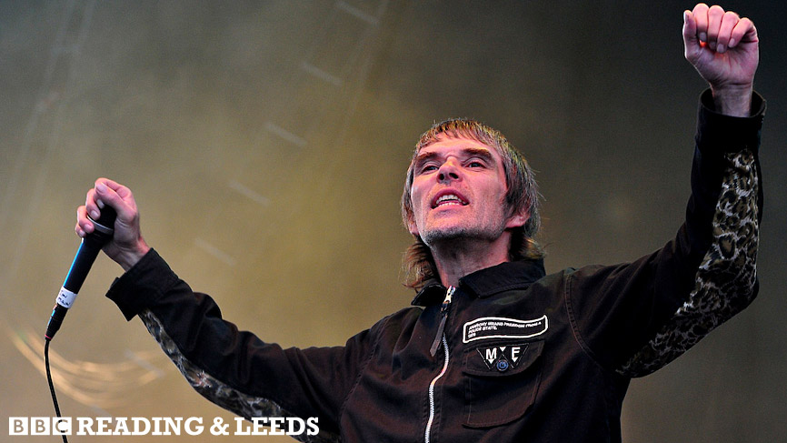 Ian Brown at Leeds festival