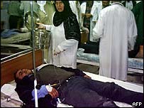 Policial iraquiano em Samarra