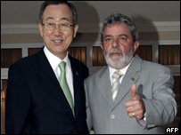 Ban Ki Moon e Lula