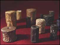 استوانه های حکاکی شده