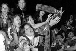 Image: teenage girls at a Bay City Rollers concert