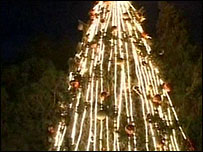 Árvore de Natal em Belém