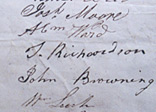A section of a petition to Parliament in support of the proposed 1806 Bill to abolish the slave trade