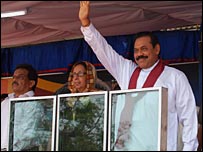 President Mahinda Rajapakse