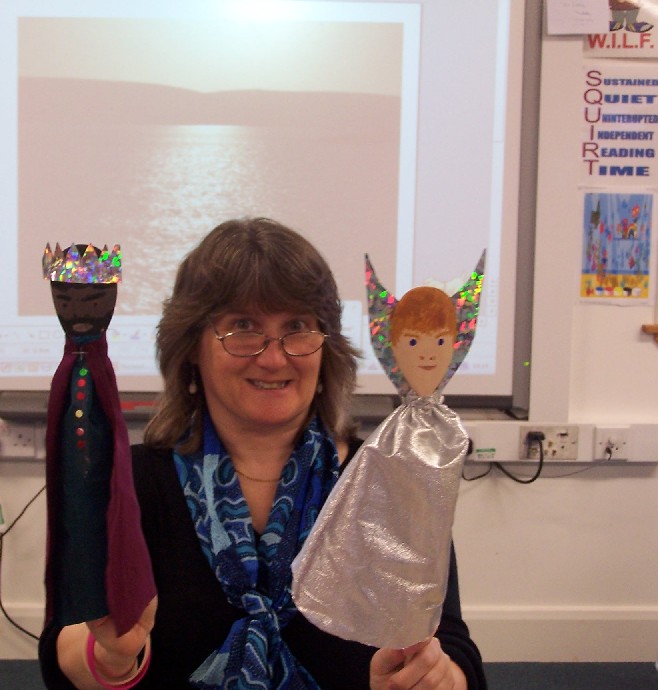 Two of our cast of 24!