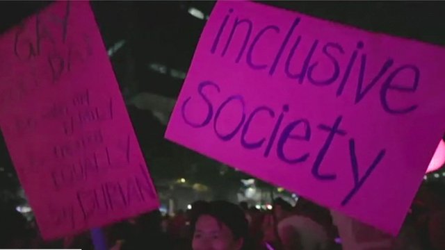 新加坡同志喊话