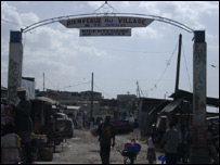 Favela Cidade de Deus, em Porto Príncipe