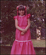 Claire Sawyer as a Maypole Princess