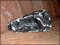 A hand axe dating back 450,000 years