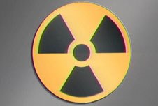 Nuclear radiation logo