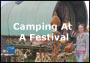 Camping At A Festival