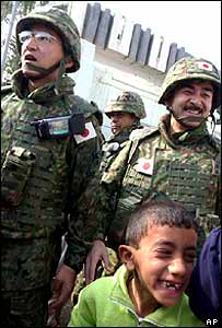 Soldados japoneses no Iraque
