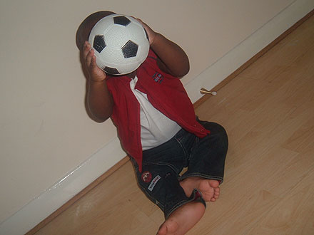 This is Damilola, 10 months old