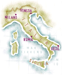 Italy map