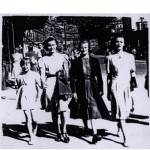 Me (left) enjoying a day out as an evacuee in Llandudno. Me (left) enjoying a day out as an evacuee in Llandudno.