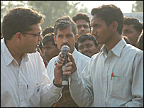 सिवान में बीबीसी कारवाँ