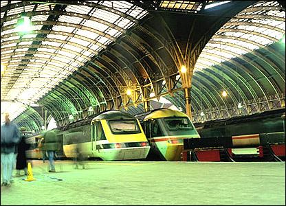 HSTs at London Paddington