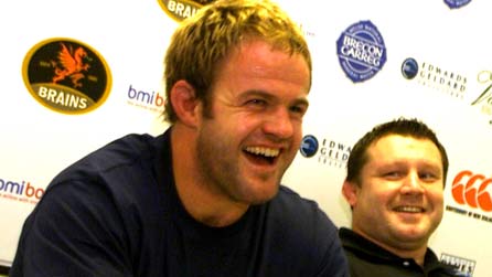 Xavier Rush and Dai Young- Cardiff Blues