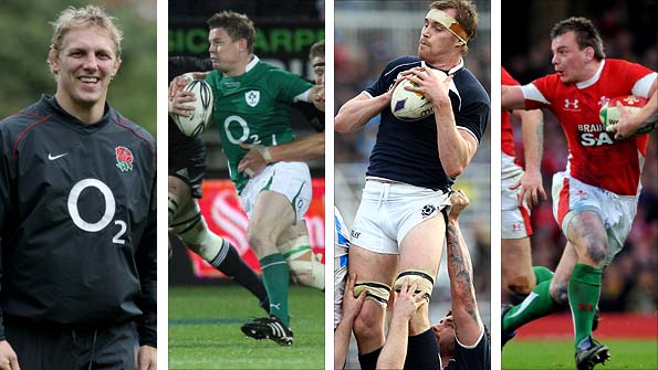 Home Nations rugby union captains