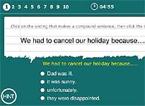 Put your grammar to the test on SkillsWise