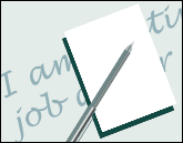 Covering letters: Paper and pencil