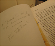 Original Alf Wight/James Herriot manuscript