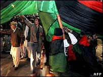 O líder do Partido Popular do Paquistão (PPP) Asif Zardari