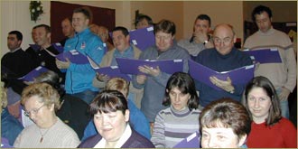 Tenors sing alone