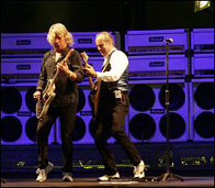 Rick and Francis take the stage