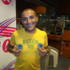 Adil Ray shows off his cakes