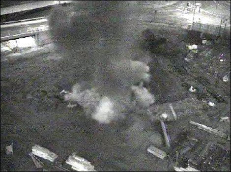 Controlled explosion