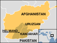 Bản đồ Afghanistan