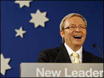 Avustralya İşçi Partisi lideri Kevin Rudd